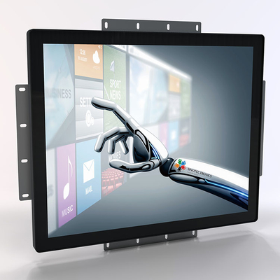 Os 40 pontos completos de HD encaixaram o monitor 100-240VAC do toque monitor do écran sensível de 43 polegadas